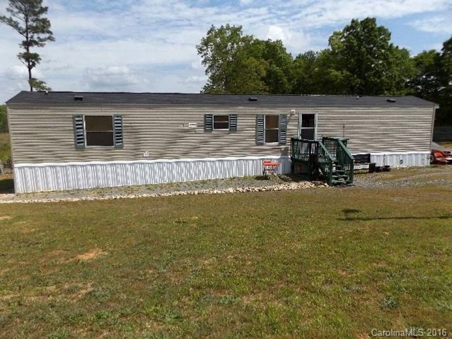 Very cared for 2005 single wide built by Horton Homes. 3 beds, 2 bath w/split bedroom plan. HVAC just been maintained, new roof in March of 2016, & completely fenced in yard w/entrance gate. All furnishings inside & outside to remain at no monetary value. Seller will not do owner financing & is firm on price.