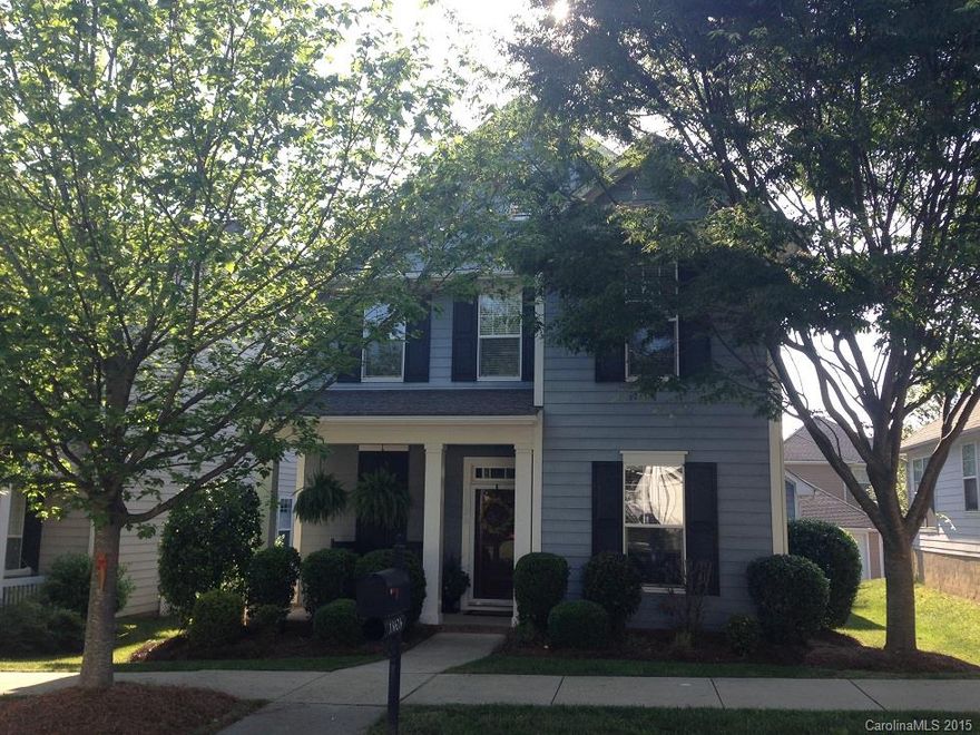 Rock on the front porch of this Immaculate Charleston Style home. Filled w/Natural Light thru out. Formal Dining Rm has crown moulding and chair rail. Open floor plan has Great Room w/gas fireplace. Granite Countertops,Tile Backsplash, Recessed Lighting, and tons of Cabinet in the Gourmet Kitchen. Wide Stairwell.Ceiling Fans in all Bedrooms.Master Suite has oversized windows, deep garden tub, spacious closet & tile shower. Refrigerator stays.Enjoy the outdoor on the rear deck.Fully Fenced yard.