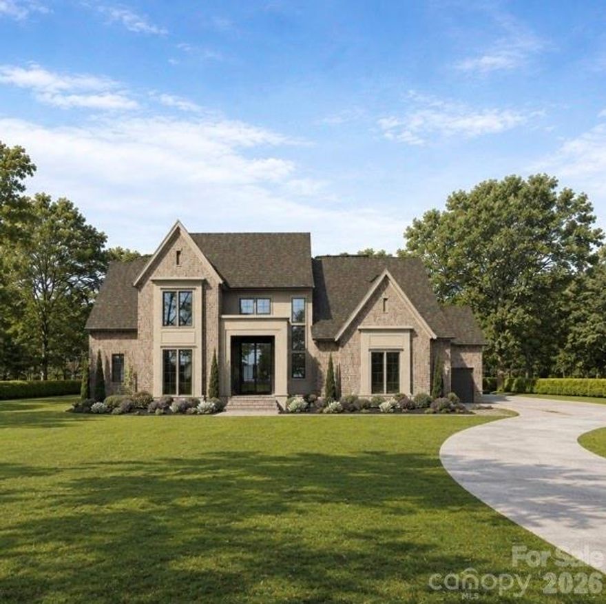 Award Winning Luxury-The Bel Rose II by Linnane Homes located in the highly desirable development Twin Lakes of Weddington. Experience unparalleled craftsmanship in this stunning estate featuring the acclaimed Bel Rose II floor plan. Combining grand architectural details with modern functionality, this home is designed for those who demand the best. Main Level Highlights of this plan include: Private Primary retreat plus a full Guest Suite and dedicated office. A Chef's Kitchen with high-end finishes featuring a massive island and huge scullery. An elegant dining area off the kitchen opens to a covered porch with fireplace and additional grilling terrace. Upstairs you will find space for everything with 3 additional en-suite bedrooms, a large Recreation room, and a private Exercise room. Premium Extras include a custom steel entry door, conditioned crawlspace, in-ground irrigation, massive walk-in storage space, and so much more! Located in the highly sought-after Twin Lakes community, residents enjoy scenic walking trails, a waterfront gazebo, pickleball courts, and a community dock stocked with kayaks, canoes, and paddle boards. 

The Linnane Advantage:Work with an award-winning builder and gain exclusive access to a state-of-the-art in-house design center to curate your perfect finishes.