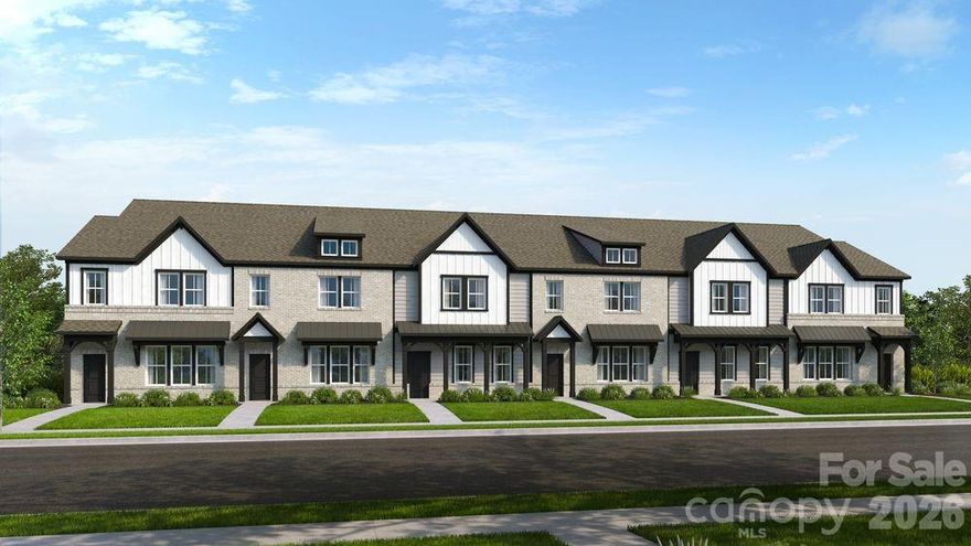 What's Special: Loft | Oversized Pantry | Oversized Garage | East Facing Lot. New Construction - April Completion! Built by America's Most Trusted Home Builder. Welcome to the Aspen at 8684 Miles Gap Road in Ridge at Sugar Creek! This beautiful new two-story townhome greets you with a bright foyer that opens to an airy kitchen with a walk-in pantry and a cozy dining area. At the front of the home, a spacious great room creates an inviting space for relaxing or entertaining, and a convenient half bath and two-car rear garage complete the first floor. Upstairs, a versatile loft and tech space give you flexible room for work, play, or quiet moments. Two secondary bedrooms with walk-in closets share a full bathroom, while the private primary suite features an en-suite bath and two walk-in closets for generous storage. The laundry room sits upstairs as well, keeping everyday tasks easy and within reach. Pool and cabana now open! Ridge at Sugar Creek in Indian Land, SC, offers a welcoming lifestyle with a new pool and planned greenway trail. Just 4.5 miles from Ballantyne, you’ll enjoy easy access to I-77, I-485, and the Ballantyne Bowl’s dining and events. Commuting is simple with quick routes to Uptown Charlotte and Ballantyne Corporate Park. Additional Highlights Include: Extended laminate flooring to great room and 30" freestanding gas range package. Photos are for representative purposes only. MLS#4351249