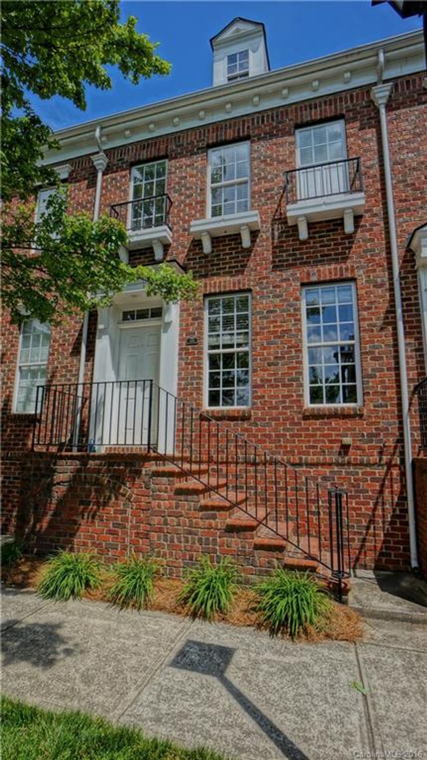 Freshly painted in neutral color. Carpets to be cleaned 5/2. Hardwood floors in living room and dining room. Stainless steel appliances and Ceramic tile in kitchen. Washer/Dryer included. Enclosed patio area between townhome and oversized 1 car garage.  2 large Master Bedroom Suites up with ample closet space. Close walk to Lake Cornelius and shopping plaza featuring Harris Teeter. Walk or bike to downtown Davidson and Davidson College. No Smoking and No Pets.