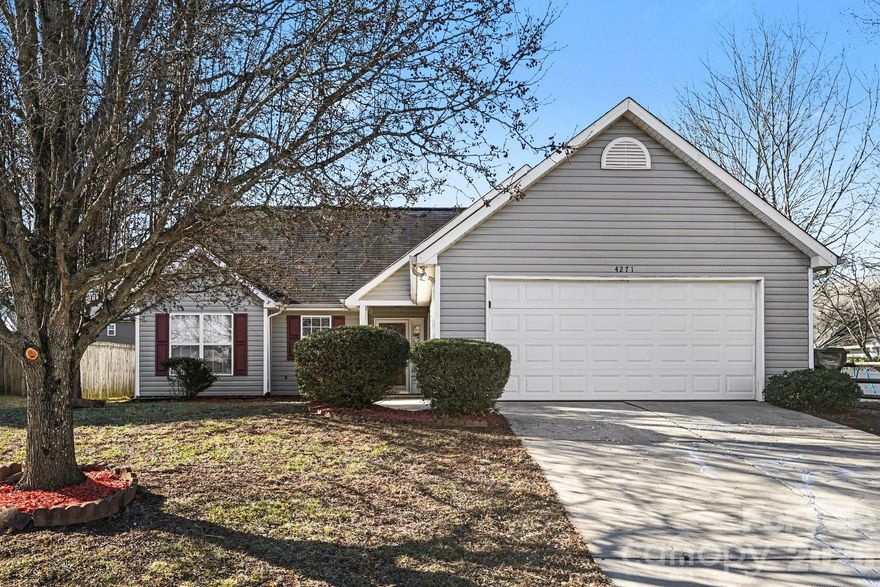 Three-bedroom, two-bathroom home with a two-car garage in the heart of Concord.

This home features an open floor plan with vaulted ceilings and a central fireplace that serves as the heart of the home. Designed with a split-bedroom layout, the primary suite offers maximum privacy, featuring an attached ensuite bathroom with dual sinks, a garden tub, a separate standing shower, and a walk-in closet. The two secondary bedrooms are located on the opposite side of the house. Conveniently located near schools, parks, shopping, and dining, this property offers an easy commute with quick access to major roadways.

Schedule your showings today!