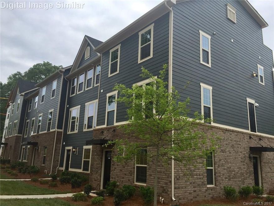 Ready Now – Immediate Move-In! New construction near the heart of Plaza Midwood with a 2 car garage. Located within 5 blocks of the up-fitted Harris Teeter and Thomas Street with trendy restaurants and bars. Beautiful 4 story townhome with high end finishes and rooftop terrace. Open floor plan perfect for entertaining.