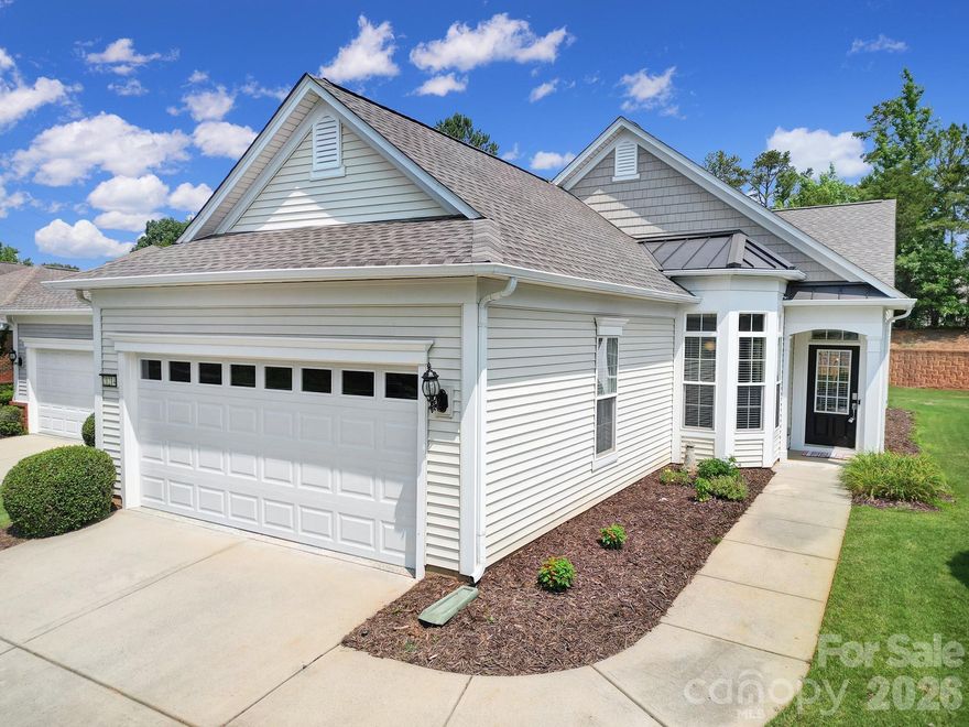 NEW MOTIVATED PRICE on this MOVE-IN READY Gray Myst in amenity-rich Sun City Carolina Lakes!

A bright eat-in kitchen sits just off the foyer featuring a stylish tile backsplash, built-in computer niche, and cozy breakfast nook with bay window - perfect for morning coffee or casual dining.

Wainscotting adds charm and character to the dining area, flowing seamlessly into the living room. The open concept is ideal for everyday living or entertaining. A wall of windows allows natural light to flood the space while offering serene views of the backyard. 

Double doors open to a flex space suitable for a home office or hobby room. 

The spacious primary suite is a true retreat with private ensuite bath boasting a dual sink vanity, walk-in shower with glass enclosure, and walk-in closet. 

A generous guest bedroom and adjacent full hall bath are ideal for overnight guests. Step outside to the covered patio and enjoy the warm Carolina days to come. 

Updates include new carpet in both bedrooms and a new roof in 2024. Enjoy resort-style living with amenities such as a public golf course, indoor and outdoor pools, tennis and pickleball courts, fitness center, dog park, and a wide variety of social clubs and activities. Conveniently located to grocery, shopping, restaurants and more. This is an excellent opportunity to get into this sought after community at a great price!