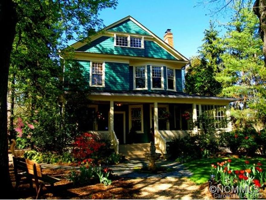 Elegant 1902 home in Historic Montford within walking distance to Downtown. Total renovation- new central heat/air, new plumbing & electrical. Beautifully decorated, turnkey property w/ 6 ensuite bedrooms. Rare woods of Quilted & Birdseye Maple on 1st floor. 15-year history of Innkeeping w/strong internet marketing program in place. Custom website, owners will train new Innkeepers. Basement not counted in sq footage.