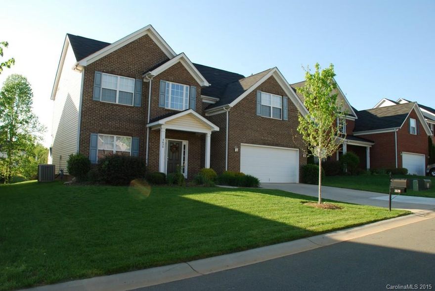 Beautiful brick front home in sought after neighborhood. Vaulted ceiling in Master Bedroom with 2 walk-in closets! Granite countertop, walk in pantry, neutral paint throughout, screened porch, landscaped yard. Washer/Dryer and Refrigerator included. Don't miss out on this one .....
