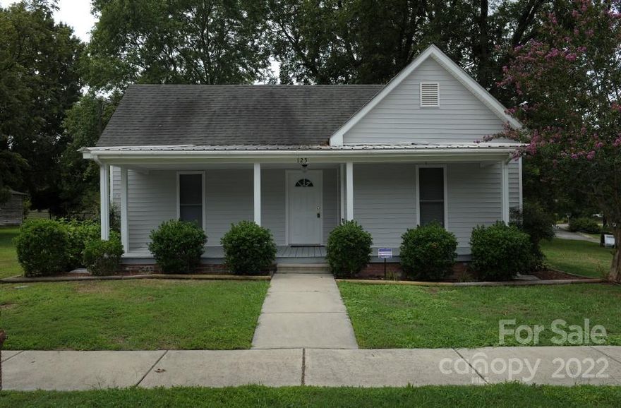 Move right into this 2BR-1BA home located in close proximity to the N.C. Transportation Museum where they offer weekend train rides and hosts many fun holiday events for kids! This property is positioned on a corner & level lot with a covered front porch, storage shed, and well manicured yard. Inside this home features a living room, dining room, two spacious bedrooms, kitchen and gleaming wood floors. Call and make this your new home today!
Updated plumbing, serviced HVAC, Termite treatment all in October 2022