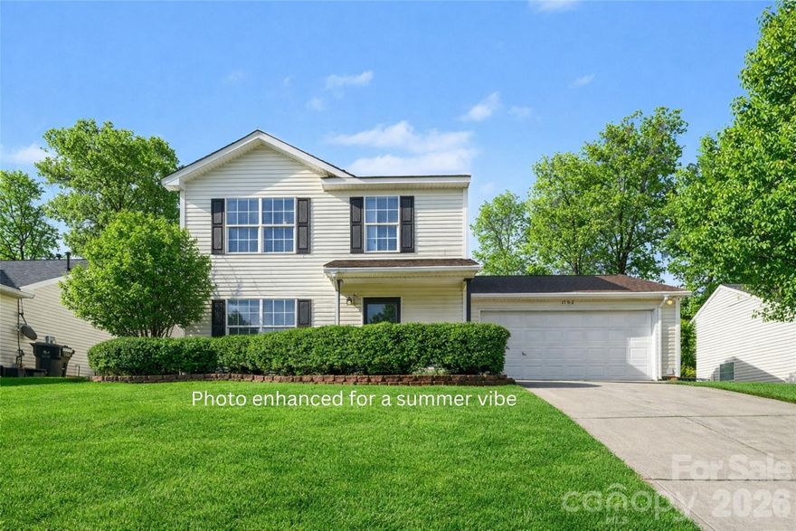 Beautifully updated and truly move-in ready, this gorgeous two-story home offers the perfect blend of modern upgrades, functional design, and inviting living spaces. Featuring 3 spacious bedrooms and 2.5 recently renovated bathrooms, this home delivers both comfort and style throughout.

Step inside to discover a thoughtfully designed floor plan enhanced by LVP flooring, fresh interior paint, and elegant crown molding that extends throughout the entire home, creating a polished and cohesive feel. The living room is warm and welcoming, centered around a cozy fireplace that makes the perfect focal point for relaxing evenings, and the stunning accent wall adds a luxurious touch.

The heart of the home is a standout feature, showcasing elegant wainscoting in the dining area, stunning quartz countertops with a matching quartz backsplash, and abundant brand-new cabinetry for exceptional storage and organization—ideal for both everyday living and entertaining.

Upstairs, the generously sized bedrooms provide comfortable retreats featuring elegant accent walls and ceiling fans, while the updated bathrooms reflect high-end finishes and attention to detail. The spacious primary bedroom features a modern accent wall, an abundance of natural light, a large walk-in closet and a functional ensuite.

Outdoor living truly shines in this property! The private, fully fenced-in backyard has been transformed into an entertainer’s oasis, complete with an oversized paver patio and a built-in fire pit with a dedicated seating area—perfect for hosting gatherings or enjoying peaceful nights under the stars.

The spacious 2-car attached garage has been recently painted and features new epoxy floors. This property is located in the peaceful Bristol Park community, offering unbeatable convenience just minutes from I-77, with easy access to shopping, dining, schools, and everyday necessities.

This turnkey property checks all the boxes: style, space, location and value. Don’t miss the opportunity to make it yours. Schedule your private showing today.