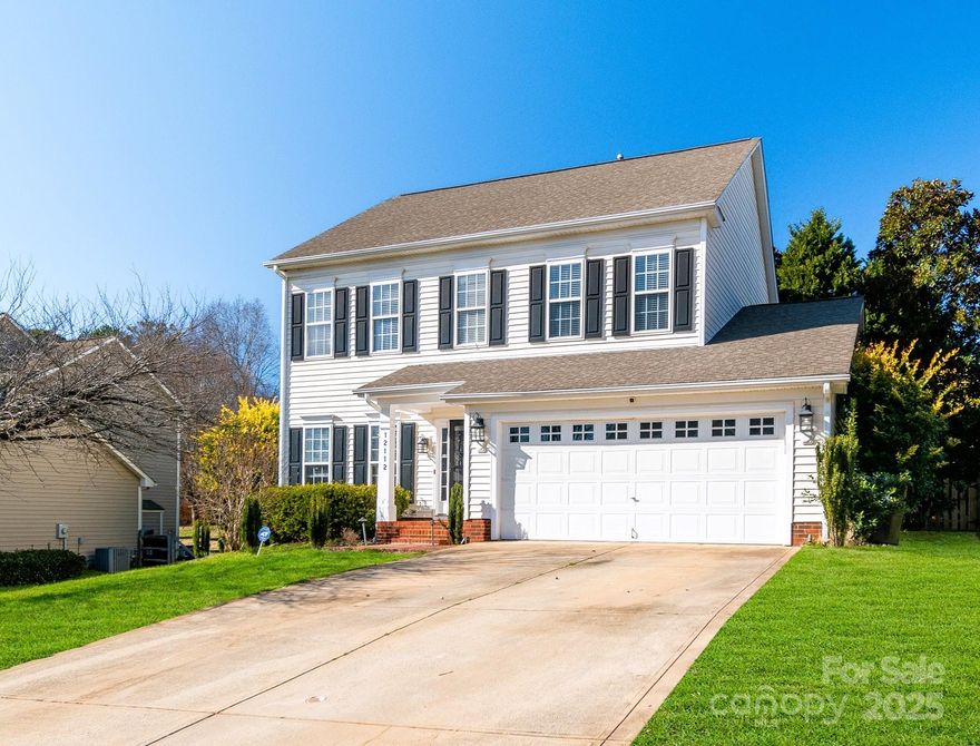 DONT MISS THIS ONE!!MOVE IN READY HOME!! Updated kitchen and faucets with granite countertops,  stainless steel appliances, custom closets, new blinds, wood flooring and wood staircase. Sunroom that flows out to beautiful recently constructed deck, 3 season patio upgrade and large backyard with In-Ground Irrigation system. Conveniently located just minutes from Ballantyne, shopping, dining, greenway. Enjoy The Bawl, a new Ballantyne amphitheater nearby. Easy Access to light rail and highways for easy commute. This home is zoned for new sought after high school Ballantyne Ridge. New fiber internet from Spectrum and google fiber are being currently installed in the neighborhood.