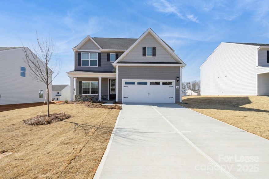 NEW CONSTRUCTION RENTAL WITH THE OPTION TO OWN! Receive the first month free! This Pathway Rent+ home comes with the OPTION TO BUY at the end of year 3, PROFESSIONAL PROPERTY MANAGEMENT, TAILORED HOMEOWNERSHIP COACHING, all at no extra cost. Plus, there are NO EXTRA FEES OR PENALTIES associated with leaving at the end of your lease.

Your future home awaits, located in the Colonial Crossing community, where green spaces, grilling stations, a pavilion, and walking paths beckon just beyond your doorstep. The main level of this two-story, 5-bedroom home features an inviting living space seamlessly connected to the fully equipped kitchen and dining room. Ascend to the upper floor to discover the master retreat. Additionally, the second story boasts three additional bedrooms, ample closet space for storage, and a laundry room. Professionally managed and maintained, this home offers integrated Smart Home technology and utilities management, ensuring effortless living at its finest.