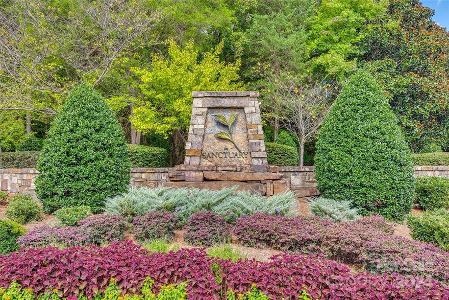 Agent is owner! This is your chance to build your dream home nestled on 6.79 acres in the highly desirable community of The Sanctuary. Enjoy the best of both worlds—peaceful, natural surroundings and easy access to all the amenities you need. The Sanctuary boasts over 20 miles of walking trails, a community pool, lake access, tennis courts, and a community center—everything you could want for an active, outdoor lifestyle. Build your custom home in this serene, nature-filled setting while still being just a short drive from downtown Charlotte. Don’t miss this rare opportunity to live in one of the area’s most desirable communities! Boat slips are available for lease for residents.