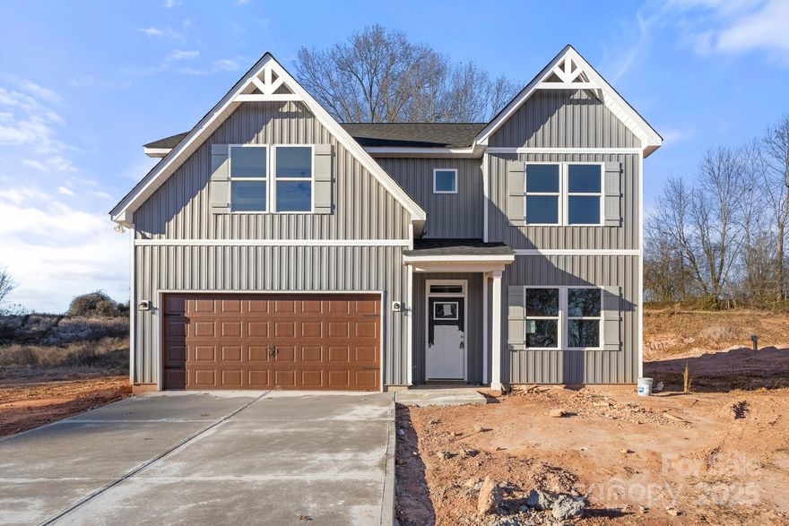 Completed New Construction! Welcome to The Alba! This new plan from Victory Builders has a modern facade featuring Board & Batten style siding. Enter this fantastic 4 bed 3 bath home from the 2-car garage or the covered front porch and step onto the beautiful LVP floors. The main floor boasts an open floorplan with 9 ft ceilings, allowing a natural flow from the Great Room into the Kitchen and Dining Area. Kitchen features white shaker cabinets, granite countertops, designer tile backsplash, NEW SS Appliances including Refrigerator, and a Walk-in Pantry. Double doors in the Dining Area lead outside to a back patio or deck (depending on Final Grade
of the Lot). The main floor bedroom is a great size and the full bath features granite countertops and a shower/tub combo. Just up the stairs, an open welcoming Loft area greets you.  It leads to the Laundry Room with washer and dryer hookups and storage space!  The Full Bath with its single granite vanity and shower/tub combo is set between 2 ample-sized bedrooms (1 even has a walk-in closet)!  Finally, the Primary Bedroom is HUGE with a sitting area and a 19 ft tray ceiling! Gorgeous Primary Bath has dual granite vanities, XL Tile Shower with designer tile floor, a linen closet, and the GIANT Walk-in Closet! This wonderful floorplan has everything and MORE! Come see it today!