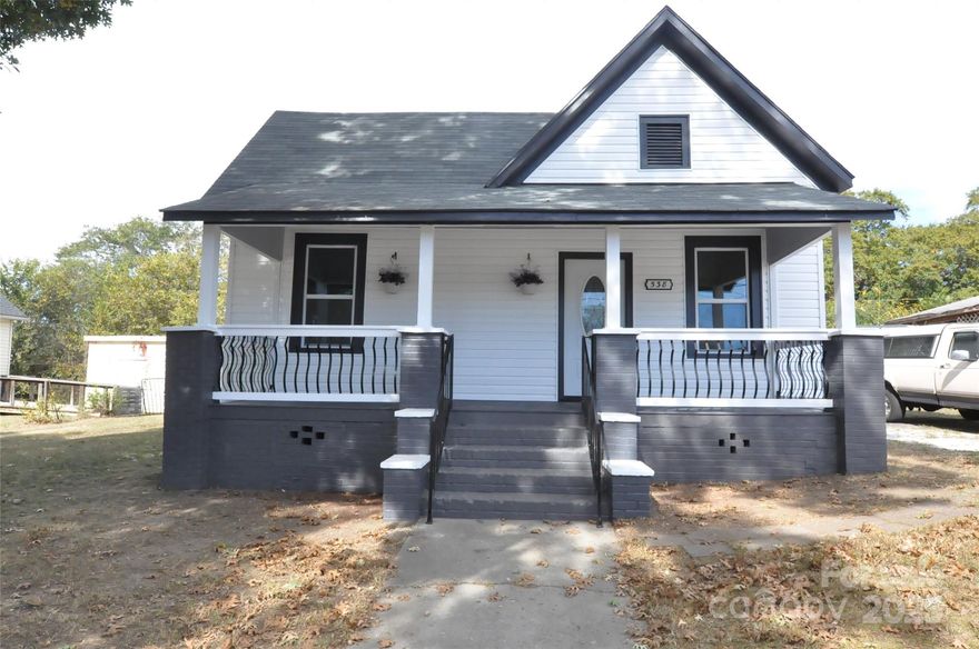 Welcome to this inviting three-bedroom, one-bath home nestled in the town of Chester. Enjoy quiet mornings and evening relaxation on the spacious, rocking-chair front porch — perfect for unwinding after a long day. Inside, the living room and front bedroom feature soaring 12-foot ceilings, creating an open, airy feel that enhances the home’s charm. The kitchen offers plenty of cabinet and counter space, beautiful ceramic tile flooring, and flexibility for your lifestyle — whether you bring your large farmhouse table or add a kitchen island for extra workspace. The interior has been freshly painted in neutral tones, ready for your personal touch. With energy-efficient windows throughout, this home combines comfort with savings.

Move-in ready and full of potential — make this charming Chester home your own!