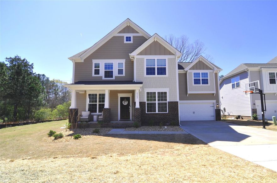 Welcome to amenity rich Millbridge. This almost-new home boasts 5 spacious bedrooms with 4 1/2 bathrooms. This popular and well thought out floor plan offers both ample space and flexibility.

Step inside to a well appointed kitchen with quartz counters & island, pendant lighting, subway tiles, gas range &  built-in oven. The main level includes a guest suite with bedroom & full bath, dining room, study/flex room & a large great room. Just off the breakfast area leads to a screened porch leading to a patio and fenced yard with storage shed.

Upstairs the expansive primary suite is a true oasis, complete with fireplace, large bathroom and ample walk in closets. The second floor is completed with 3 additional bedrooms & a large bonus room.

Additional upgrades include a tankless water heater & ceiling mounted storage in the garage.

With its prime location and exceptional amenities, this home is a rare find. Schedule a viewing today and experience the comfort of your next home!