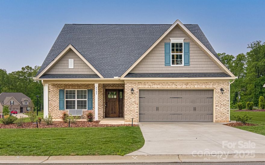 Welcome to 2707 Cottage Hill Ln in the highly sought-after Cottage Hill Neighborhood. This 4-bedroom, 3.5-bath custom home was completed in November 2021 and offers nearly 3,000 sq ft of thoughtfully designed living space. The open- concept layout features a spacious main level owners suite and main level office perfect for remote work or an extra gathering space. Enjoy high-end  Finishes, a large kitchen perfect for entertaining, and a main-level primary suite for ultimate convenience. The home sits on a .29-acre lot with a beautifully landscaped front yard and a private backyard retreat. Additional features include: - EV charging outlet wired in the garage - Durable brick and shake exterior - Slab foundation and modern gable roof - Located in the desirable Cottage Hill subdivision with quick access to shopping, dining, and top-rated schools This move-in-ready home blends functionality with comfort—perfect for today's