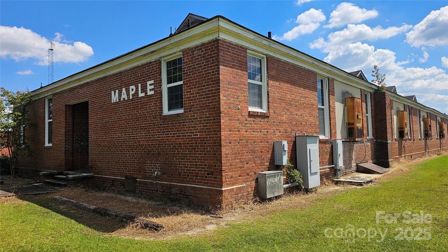 4.75± acres located within the city limits of Dillon, formerly known as Maple Junior High School. The property includes the remaining shells of three former school buildings, which are still standing and intact but not in usable condition. The tract is fenced and features approximately 840± feet of frontage. A portion of the original parcel is now ‘City of Dillon Maple Park,’ and the buyer will need to record a new survey for 4.75± acres as shown on the GIS sketch. The grounds have been maintained through routine mowing. Zoned Mobile Home District (MHD), the property allows for a variety of residential and community uses, including single-family, duplex, and multi-family dwellings, manufactured housing, retirement or assisted living facilities, schools, and recreational or institutional uses. With its size, location, and zoning flexibility, this tract offers strong potential for a residential homesite, investment property, or future redevelopment.

Note: Price shown is for listing purposes only and is not the sale price. This property will be sold at Absolute Auction—meaning it will sell to the highest bidder, regardless of price. Auctions are a fast, fair, and transparent way to purchase real estate, giving every qualified bidder an equal opportunity to own. Bidding is open – What is it worth to you? Auction closes Wednesday, November 6th at 12:00 Noon. Be ready to make your move!

Disclaimer: Acreage and square footage are based on county GIS records and are estimates only, not guaranteed to be accurate. All due diligence, including but not limited to property inspection, measurements, and verification of information, is the sole responsibility of the buyer. All sales are final, and all property is sold AS IS, WHERE IS, with no warranties expressed or implied.