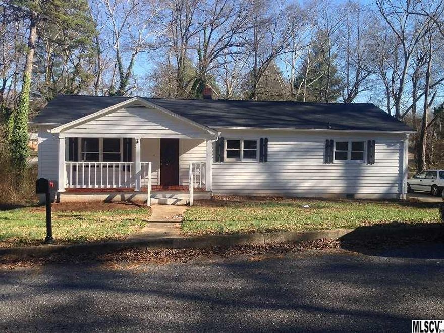 3 bedroom 2 bath remodeled home in Hickory with new roof, new AC, hardwood and ceramic floors, new kitchen, new paint in and outside, close to grocery stores and schools. New front door, new doors inside, 90% of the plumbing has been replaced, all new master bathroom, unfinished basement for storage and a big backyard. Ready to move in.
