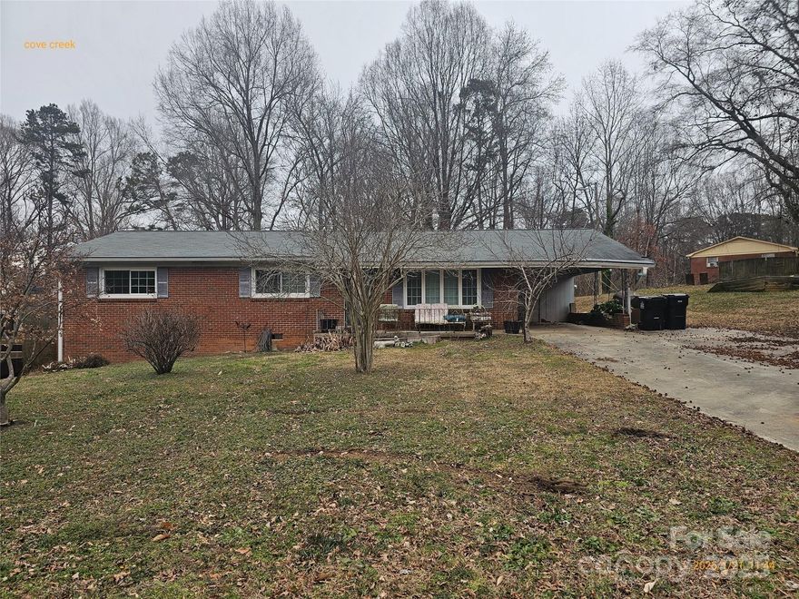 Gastonia ranch with 4 bedrooms. Needs some TLC . This sale is being monitored by the Gaston County Court clerks office and sold with free and clear title. It is not a foreclosure sale. 5% minimum earnest money required and subject to 10 day upset bid period. Please contact your REALTOR today for more information on these types of sales and a showing. Please note, the listing company does NOT engage in dual agency and solely represents the seller.