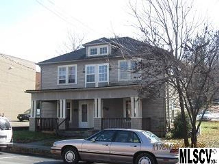 Nice level corner lot, This old home was converted to a 4 unit apartment and still has 4 power meters. Could be easily made into single family, you will need to bring your tool box as lots of work and updates needed, at this price you may do well on this one. this is sold as is, no power will be turned on for inspections. AS IS means as is. Seller and agent make no representations as to condition of this house expressed or implied.