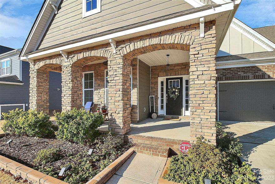 An amazing floor plan that you don't see very often and is zoned for Cuthbertson! Enjoy the front covered porch in this well-kept home featuring 2 bedrooms (including primary) & 2 full baths downstairs, along with 2 bedrooms, 2 full baths, & a sitting area upstairs. Downstairs features a front room that is being used as a game room but could be dining, an office w/doors, & open floor plan between the large kitchen & family room. Kitchen has dual ovens, & an oversized island, walk-in pantry, newer dishwasher, & microwave (2023). Laundry is on the main level. Outside you have a covered back porch, fire pit, & hot tub. The current owner has updated lighting, added a whole house filtration system, extended the back patio, & added a third parking pad for all your guests. This home is great for entertaining! MillBridge is an active community with 2 clubhouses, 2 pools, walking trails, playgrounds, tennis courts, fitness center, & covered basketball courts.