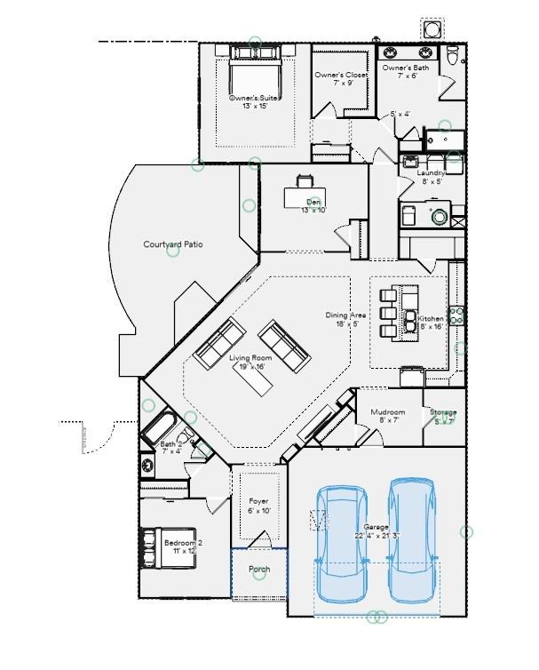 The Courtyards at Hodges Farm - Residential