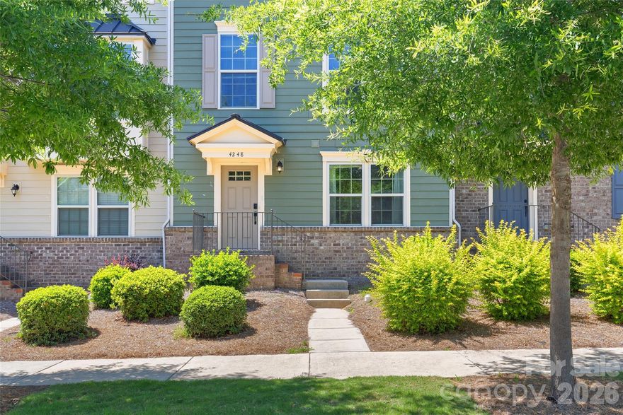 Welcome to 4248 Audubon Park Drive, a 3-bedroom townhome in Charlotte’s sought-after City Park community. This home offers an ideal blend of modern finishes, thoughtful upgrades, and everyday convenience. Inside, you’ll find upgraded bathrooms, stylish finishes throughout, and a flexible three-level layout designed for today’s lifestyle. The main living areas flow easily for entertaining, while the elevated back deck creates the perfect spot for morning coffee, grilling, or winding down outdoors. A true standout is the 2-car width garage, offering valuable parking, storage, and functionality rarely found at this price point. City Park is one of Charlotte’s most convenient master-planned neighborhoods. Stroll to local favorites like the Regional Farmers Market, Starbucks, Panera, and Chipotle, along with Renaissance Park, which features ball fields, a sand volleyball court, a skate park, a dog park, and disc golf and Jeff Adams Tennis Center and Harry L. Jones Sr. Golf Course. With fast access to I-77, I-85, Tyvola Road, and Billy Graham Parkway, this location delivers comfort, convenience, and lock-and-leave living in the heart of it all putting you minutes away from Uptown, LoSo, South End, and Charlotte Regional Airport!
