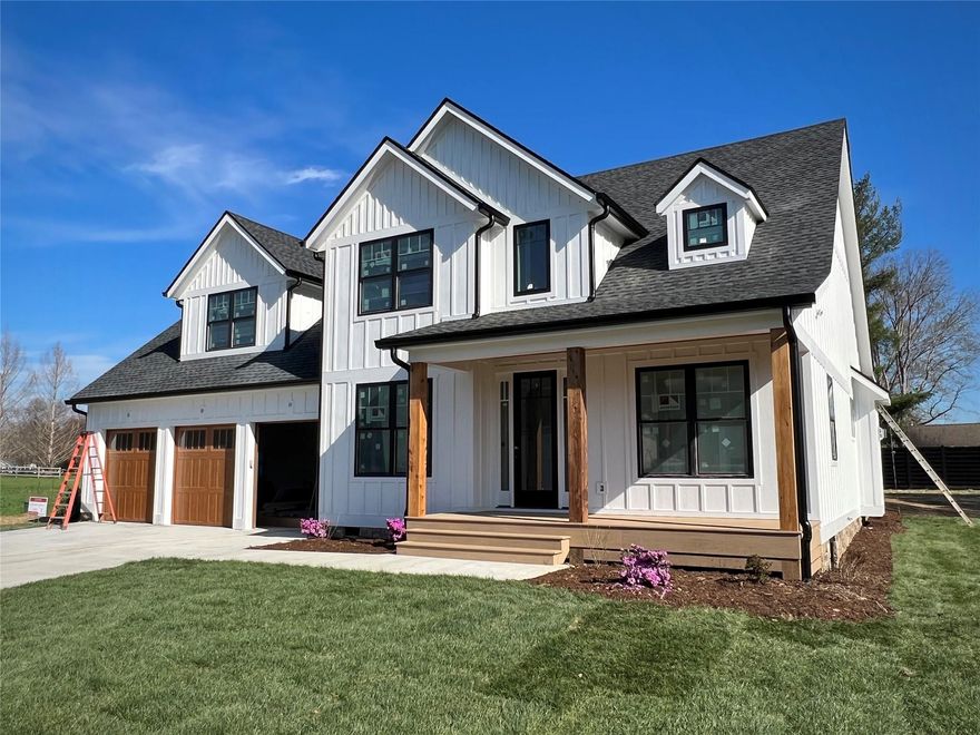 *Final builder pricing confirmed means a brand new price on this new construction luxury modern farmhouse!* From the luxury finishes to large lot sizes, you are sure to be impressed. Rich wood flooring, 8’ doors & vaulted ceilings run throughout the main floor. The kitchen has beautiful quartz countertops, tile backsplash, ZLine appliances with 48” gas range & pot filler, beverage fridge & 42” cabinets with soft close. The living room has a beautiful stone fireplace with wood mantle & soaring vaulted ceilings. Continue to the primary suite to find a private en suite bathroom, soaking tub, fireplace, tile shower & walk-in closet with wood organizing system! Offering plenty of space, there are 3 more bedrooms, 2 full bathrooms & a bonus room upstairs. Step onto the screened back deck to also find an extraordinary outdoor kitchen & patio for those beautiful WNC evenings! Close to Airport Road amenities, breweries, wineries, Pisgah National Forest, Brevard, Hendersonville & much more!