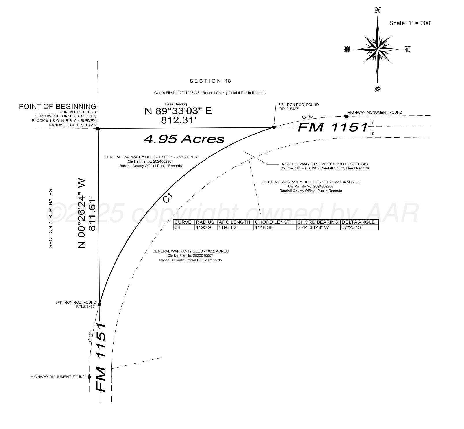 E Fm 1151 Tract 1 4.95 Acres, Amarillo, Texas image 1