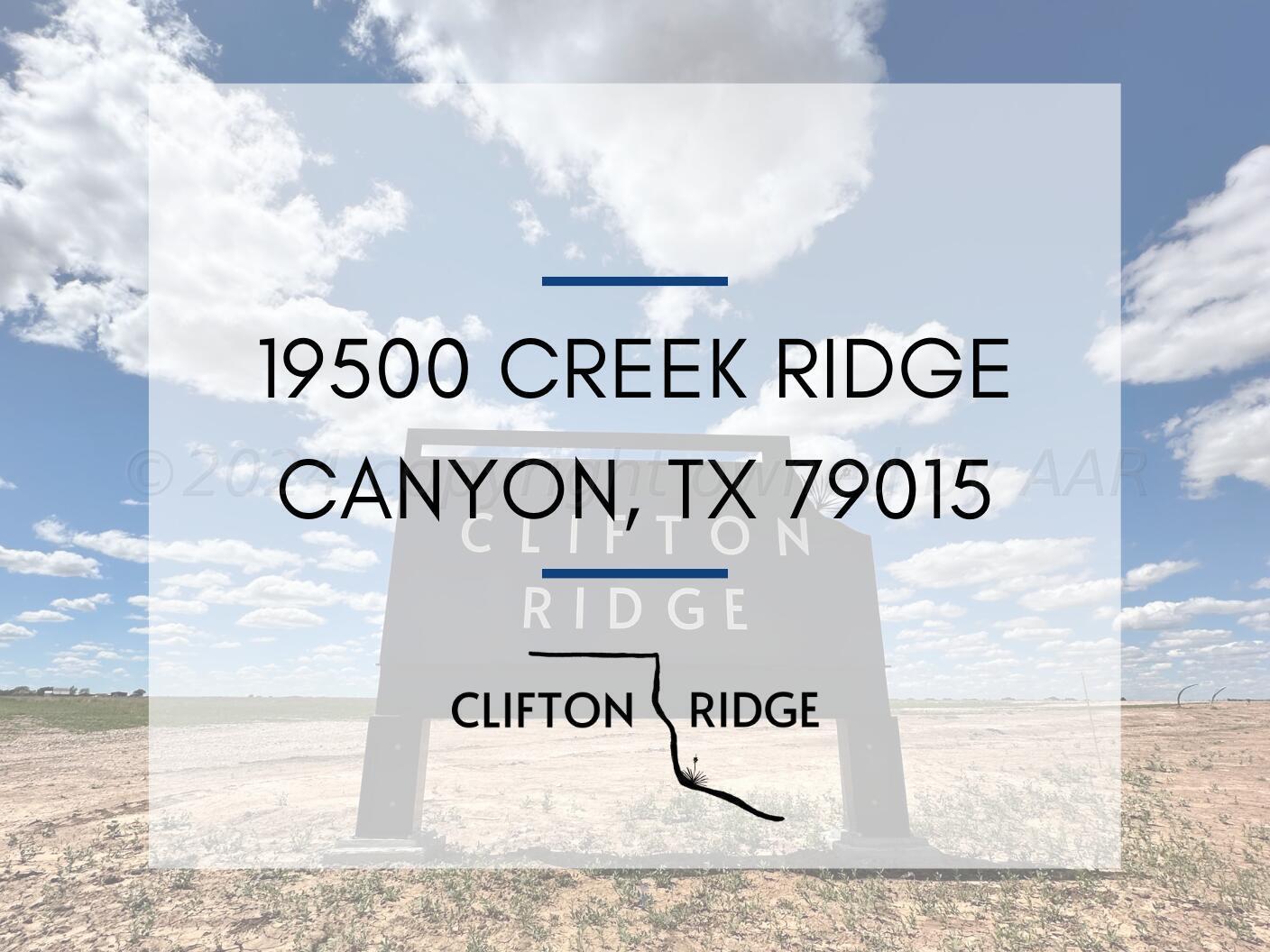 19500 W Creek Ridge Rdg, Canyon, Texas image 1