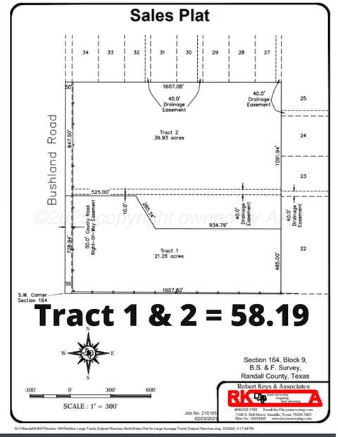 Vacant Land For Sale - Bushland Road<br/> Randall County, Amarillo, TX 79119