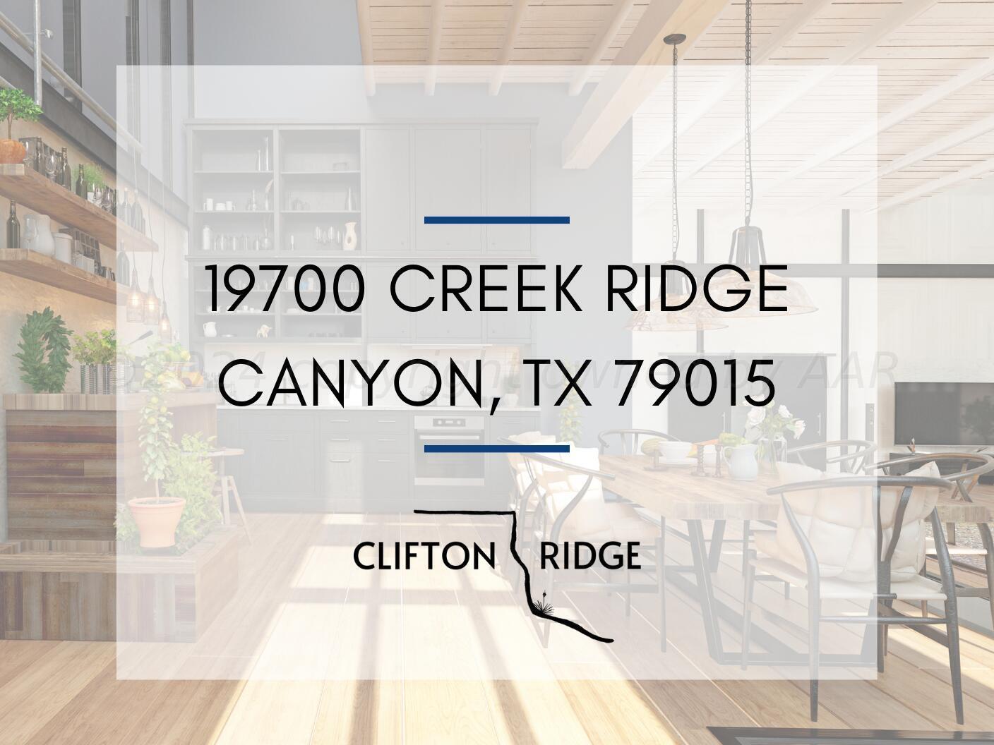 19700 Creek Ridge Rdg, Canyon, Texas image 1