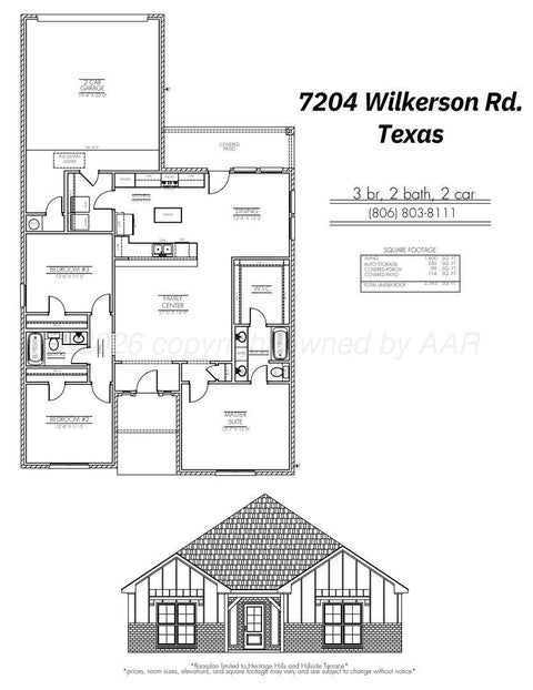 Homes For Sale - 7204 Wilkerson Street<br/> Amarillo, TX 79119