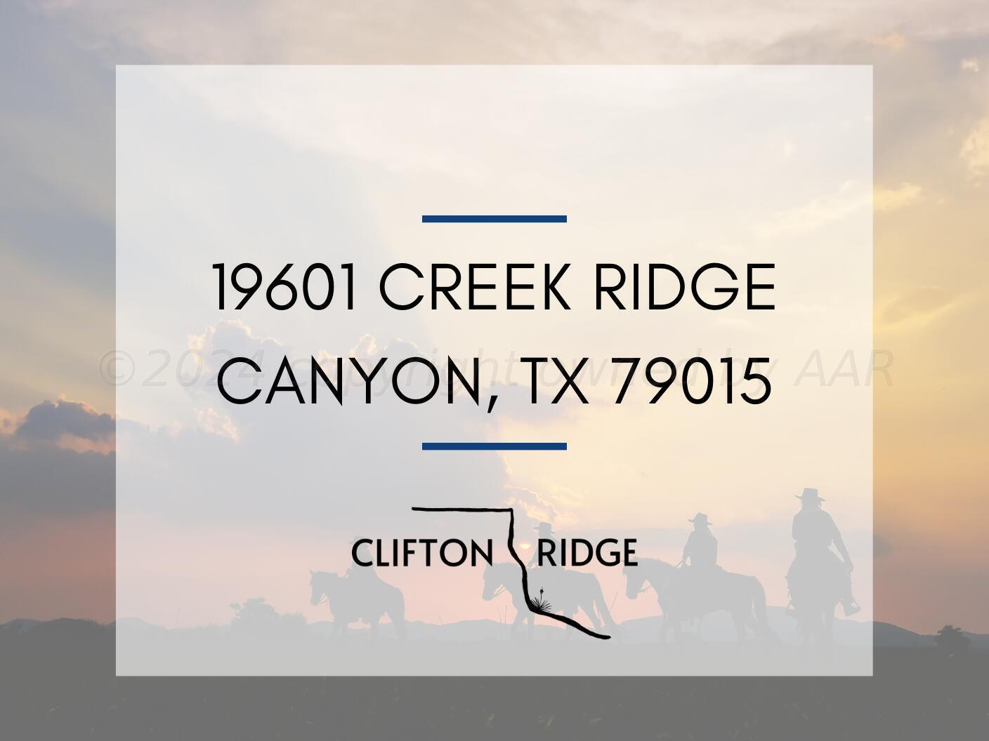 19601 Creek Ridge Rdg, Canyon, Texas image 1