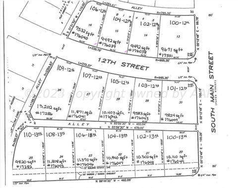 Vacant Land For Sale - 100 W 12th Street<br/> Moore County, Sunray, TX 79086