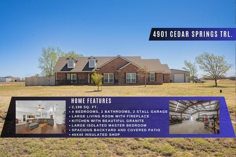 4901 Cedar Springs Trail, Amarillo, TX  - MLS#: 24-3209