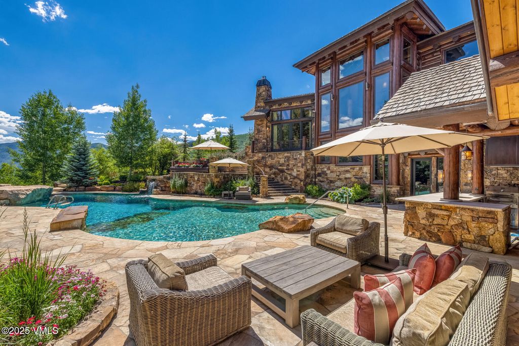 Photo of 1452 Buffehr Creek Road, Vail, CO 81657 (MLS # 1012514)