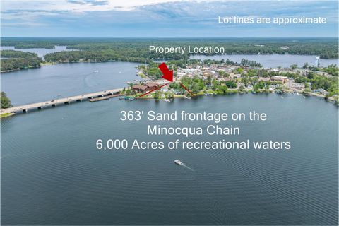 317 PARK AVE E Minocqua WI 54548