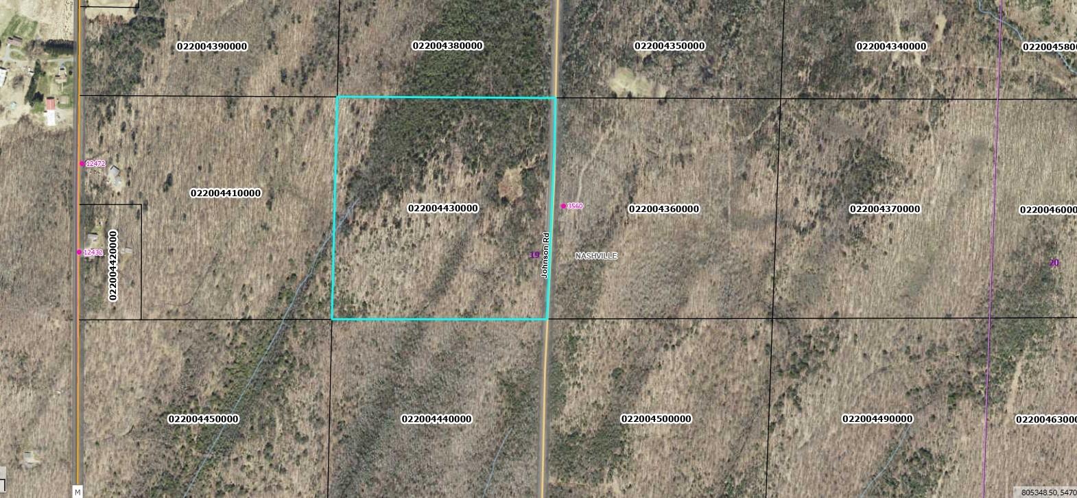 ON JOHNSON RD 40 ACRES