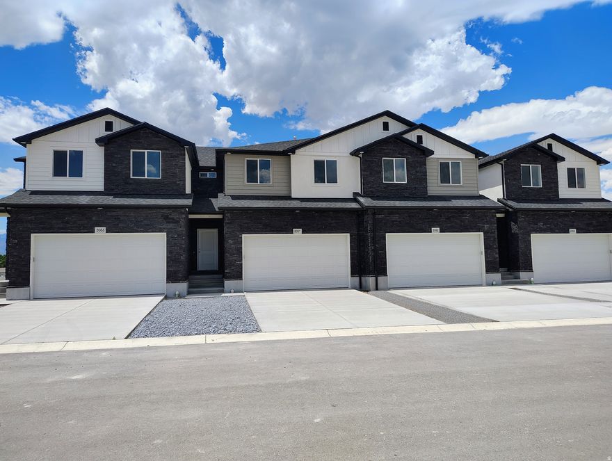 TO BE BUILT - BUT WE HAVE OTHERS THAT ARE MOVE IN READY!  Fantastic central location walking distance to shopping, medical facilities, schools, and restaurants. Easy highway access & minutes from endless outdoor recreational activities. Kitchen includes knotty alder cabinets, and stainless steel appliances . Bedroom-level laundry, two walk-in closets. Unfinished basement with room for future bedroom, bath, and family room. Each home features a 2-car garage with MyQ smart opener, and a fully fenced, landscaped backyard. 30 MINUTES FROM SALT LAKE. $4,500 preferred lender incentive. Square footage figures are provided as a courtesy estimate only and were obtained from builder plan.