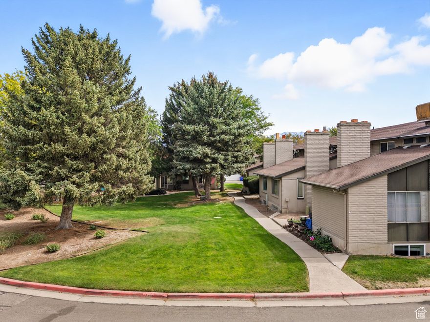 New Listing! Move-In Ready Townhome in Private Gated Community. Discover this charming & spacious 3-bed, 2-bath townhome in a quiet, gated community with top-tier amenities & a prime location. The smart layout features main-level living with one bedroom & a bath on the main floor, two bedrooms &  a bath upstairs, plus a fully finished basement-perfect for extra living space, a home office, or guests. Enjoy a private patio just steps from your 2-car covered carport, plus 2 extra uncovered parking spaces. Recent updates include updated HVAC, stylish LVP flooring, luxury carpet & pad, new dishwasher, & electrical upgrades with updated smoke detectors. Cozy gas fireplace adds warmth & charm. Community amenities include a pool, sauna, clubhouse, playground, & RV/trailer/boat parking. Conveniently located near Mountain View Golf Course, & within a convenient distance to Trax, Frontrunner, Veterans Memorial Park, & Gene Fullmer Rec Center-perfect for commuters & outdoor lovers alike. Schedule your private tour today-homes here go fast! Square footage figures are provided as a courtesy estimate only. Buyer is advised to obtain an independent measurement.