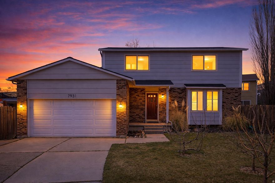 OVER $14,000 price improvement!  Buyers got cold feet. Now's your chance. Welcome home to this well-cared-for two-story residence in highly desired Cottonwood Heights. Built in 1977, this 2,512 sq ft home offers 3 bedrooms, 2.5 baths. Recent updates include a newer roof, furnace, and A/C, along with fresh interior and exterior paint and an updated kitchen featuring stainless steel appliances. Refrigerator, range, microwave, and dishwasher included. You'll appreciate the room to grow in the generous basement and Ample storage in basement and garage, plus convenient RV parking. Situated on a fully fenced .16-acre lot just minutes from Big and Little Cottonwood Canyons, this home offers easy freeway access, nearby shopping, and great local dining. A rare opportunity to enjoy comfort, convenience, and mountain-side living in one of Cottonwood Heights most sought-after neighborhoods.