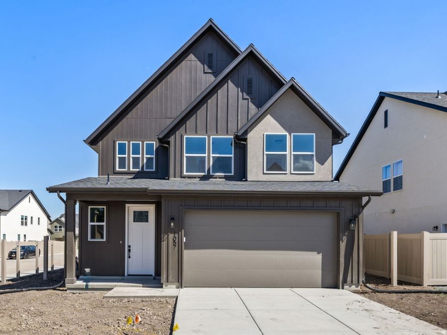 Beautiful new Swiss 1 plan by Cole West in the sought-after Audrey community in Woods Cross. This thoughtfully designed two-story home offers 3 bedrooms, 2.5 bathrooms, and a 2-car garage with an open main floor featuring a spacious kitchen, dining, and family room ideal for everyday living and entertaining. Upstairs you'll find a private primary suite, two additional bedrooms, and convenient laundry. Located close to shopping, dining, and just minutes from downtown Salt Lake with easy freeway access. Schedule your private tour today!