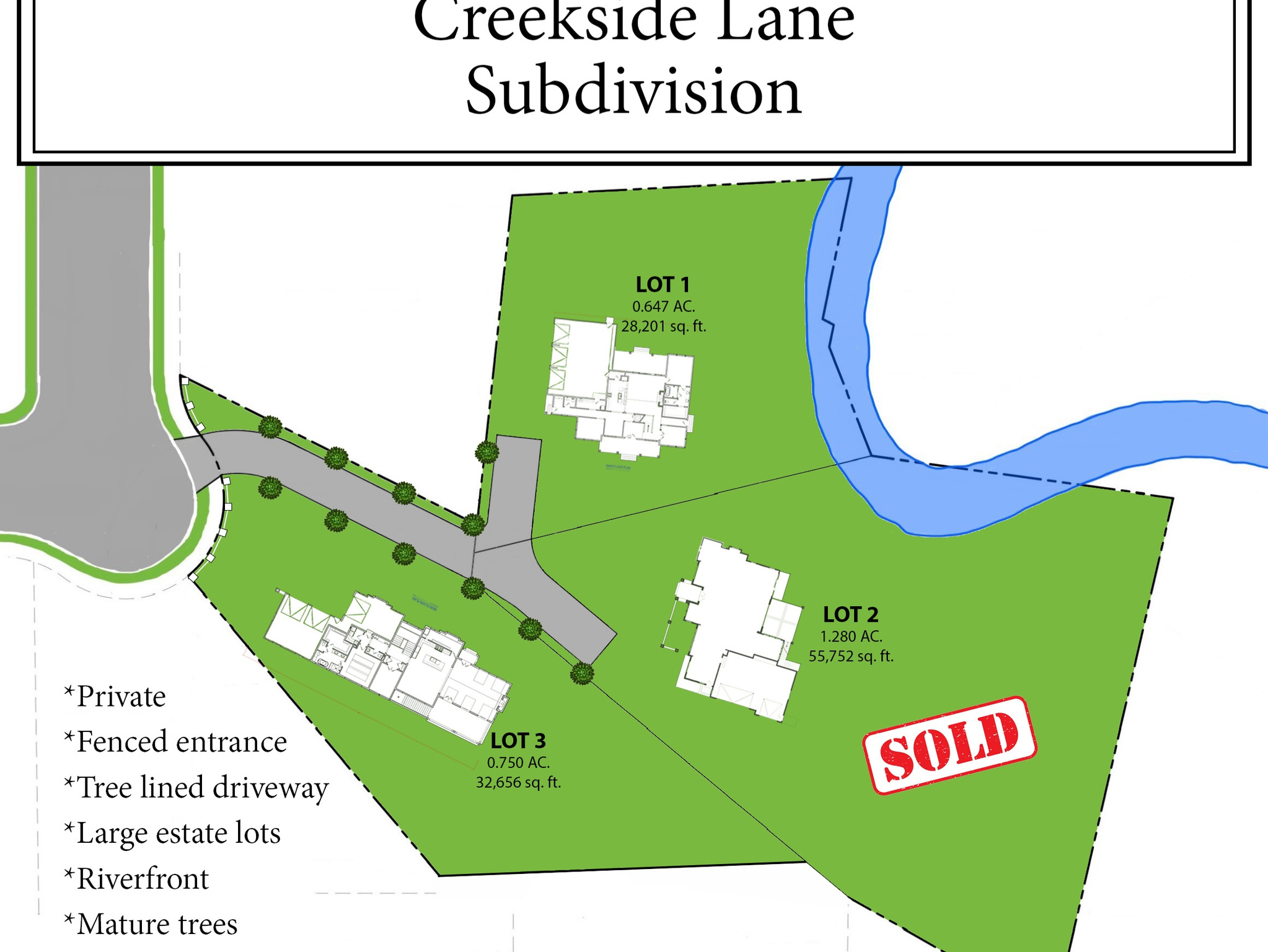 CREEKSIDE LANE - Land