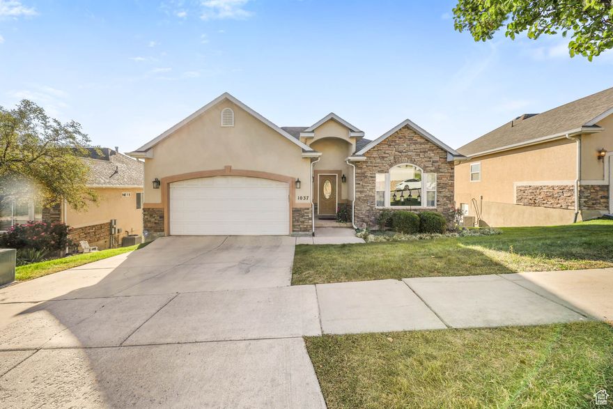 What a find! Exceptional free-standing home in the Tithing Hill 55+ over community! The south valley & mountain views from both floors are very impressive. Large windows up & down - very light & bright throughout! Open floor plan & large rooms. Kitchen has beautiful cabinets & a large granite island - perfect for entertaining! Luxury primary suite, quality construction & upgrades. Recent upgrades include: energy-efficient window, HVAC system, water softener, dishwasher & blinds. Fantastic location with lots of open space & a stone's throw away from a city park & Jordan River trail access.  All information is deemed reliable but is not guaranteed and should be independently verified.