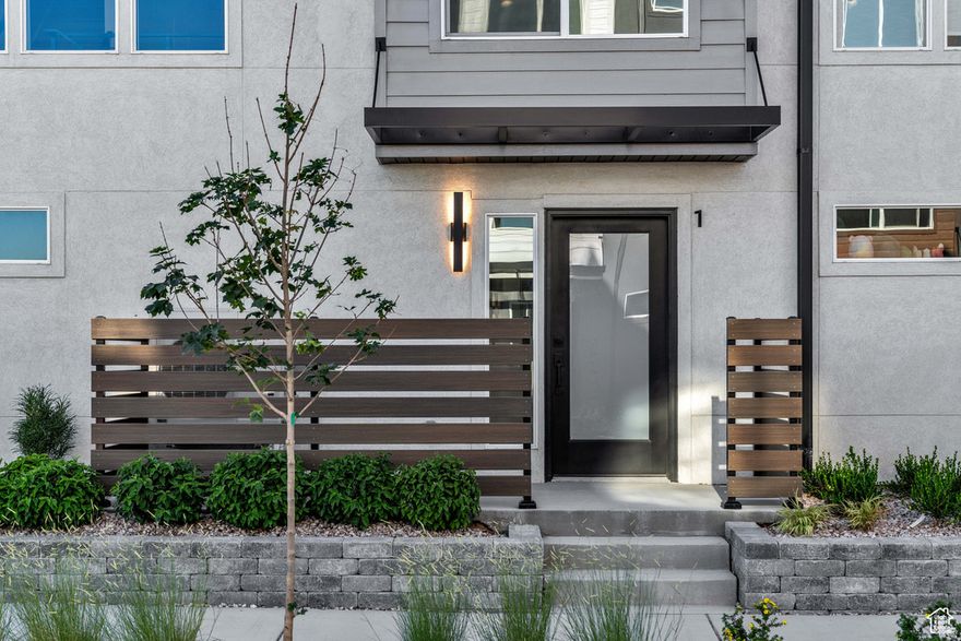 Move in ready! Towns at 45th & 5th. Ask about the amazing financing options with our preferred lender. Enjoy modern living just minutes from dining, shopping, skiing, hiking & downtown SLC. This quality built home features quartz countertops, custom soft close cabinetry, open concept kitchen/great room, 9 ft ceilings, tankless water heater & a huge 2 car garage. Top that off with access to the community pool, clubhouse, gym, BBQ, fire-pit, playground, picnic area and more. All this in a central location of Millcreek. Other units available! Photos are of a previous model home, some finishes may vary. ( Buyer to verify all information and square footage. )