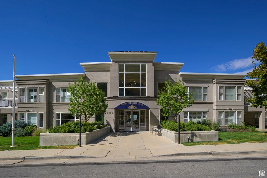 Highly desirable Presidential Club condo in Salt Lake City, perched above the Hogle Zoo. This updated, move-in-ready main-floor home offers elevator access and wheelchair-friendly design for effortless living. Enjoy a private balcony with outdoor space and a conveniently located garage parking spot just steps away from the unit. Secure building with excellent amenities, including a courtyard with BBQ, fire pit, a fitness room, theater, multi-purpose room, and a large common kitchen with dining and living areas perfect for entertaining. Ideal for professionals, downsizers, or small families seeking low maintenance living in a vibrant location. Pets are allowed. Large storage area dedicated to the unit. Schedule your private tour today. Square footage figures are provided as a courtesy estimate only and were obtained from county records. Buyer is advised to obtain an independent measurement. Buyer/Buyer's agent to verify all information.