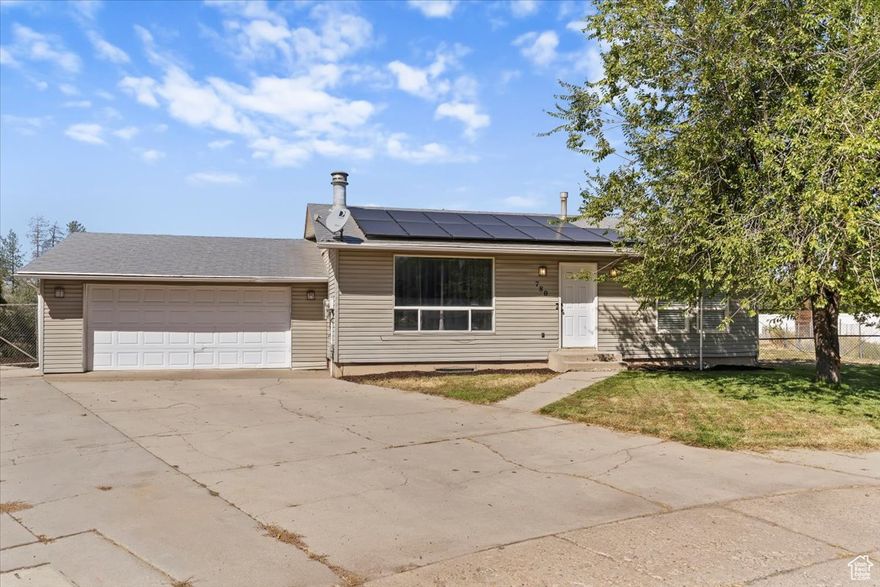 *PRICE DROP* Motivated Sellers. Move in Ready!!  Welcome to your next home in the heart of Clearfield! This delightful 5-bedroom offers the perfect blend of comfort and convenience, just minutes from shopping, scenic walking / biking trails, and Hill AFB. Complete with all essential appliances for your ease and enjoyment. Enjoy reduced electric bills with installed solar. Situated on a .38-acre lot, this property is perfect for creating your own outdoor retreat. Don't miss out on this chance to make this charming house your home..schedule a tour today.