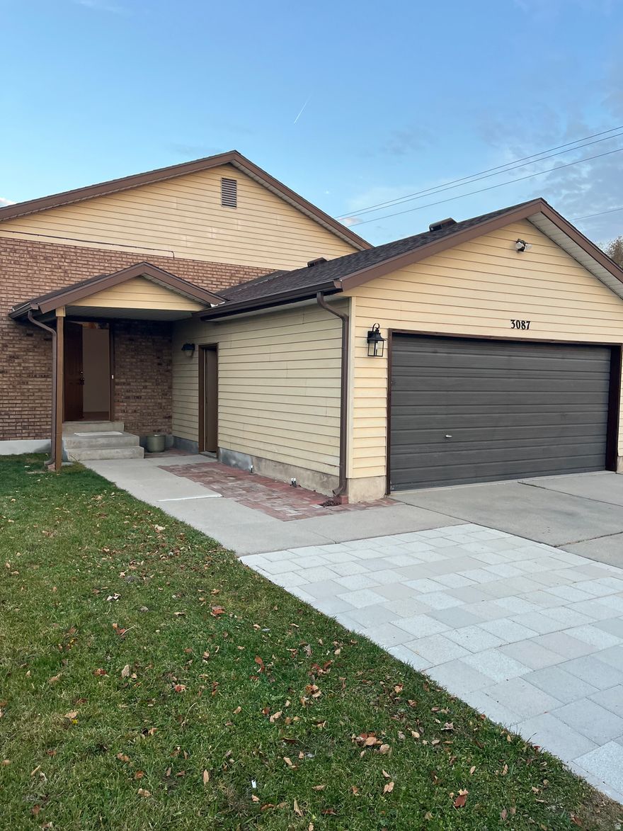 Priced to sale and a great value. New carpet and paint. New roof and windows in 2023 Plus in 2023 added laminate flooring, kitchen tile,  stove, fridge, and dishwasher. New water heater and microwave 2025. Bedroom down is missing closet, great for office. This truly is a good home and a true value! Easy to show