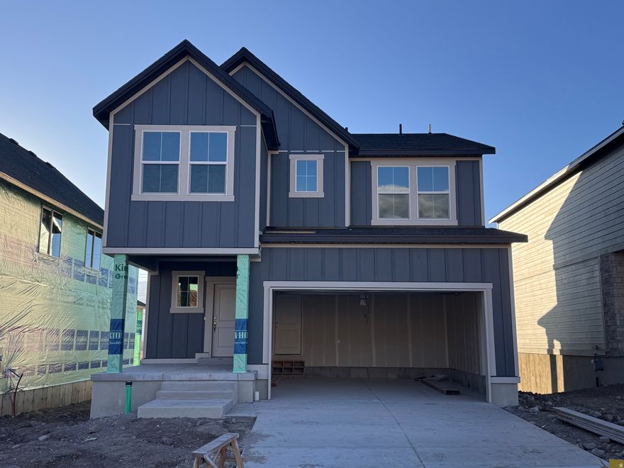 The Beechwood is a two-story home that offers 4 bedrooms, 2.5 bathrooms, and a 2-car garage with a functional and open main floor layout. Interior features include quartz countertops, laminate flooring, modern cabinetry, a walk-in pantry, and a convenient mud room off the garage. Upstairs includes laundry room, full bath, and a large primary suite with walk-in closet and private bath. The home also includes an unfinished basement pre plumbed for an ADU. Home comes with a Smart Home Package, radon system, and builder warranty. Actual home may differ in color/material/options. Pictures are of finished homes of the same floor plan and may contain options/upgrades/ decorations/ furnishings not available at the advertised price. No representation or warranties are made regarding school districts and assignments; conduct your own investigation regarding current/future school boundaries. Buyer to verify all information.