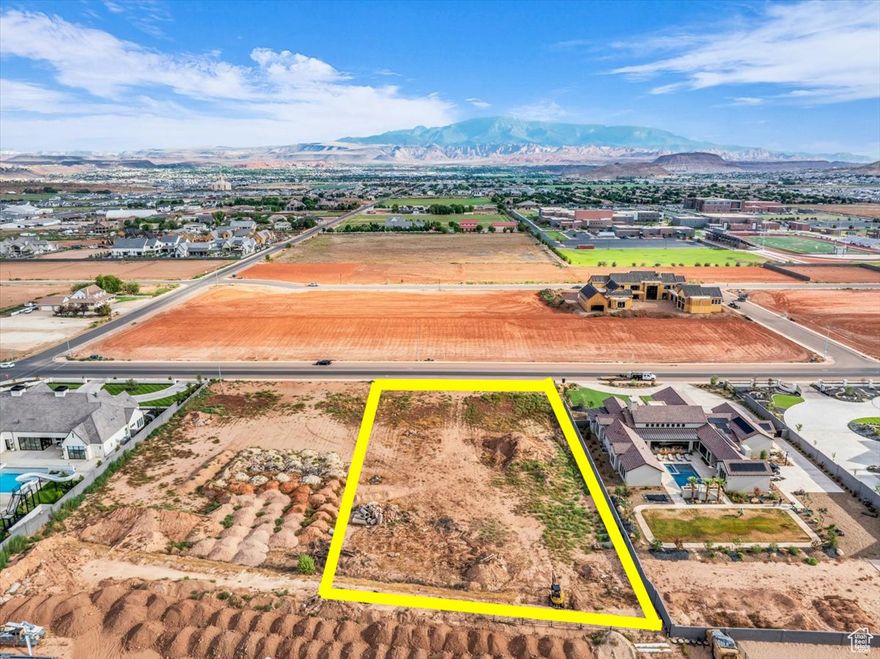 Rare Opportunity to own a 1.10 acre flat estate lot. Located within the inclusive community of Crimson Estates. Bring your own builder. Located near Crimson Cliffs High School and minutes from Southern Parkway. Serviced by Dixie Power. CC & R's and plat map available